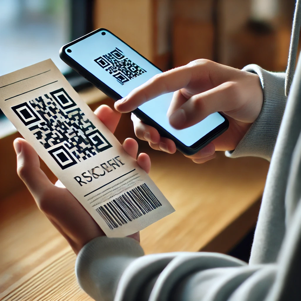 QR-Code mit Telefon auslesen
