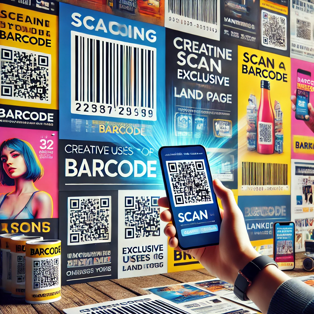 Kreatives Barcode-Marketing