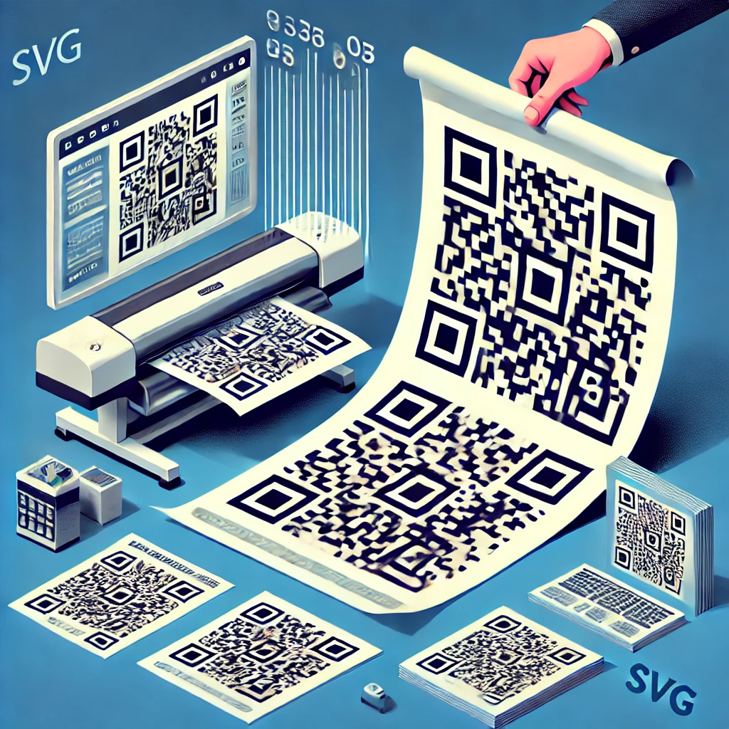 Beispiel SVG-Dateien für QR-Codes und Barcodes